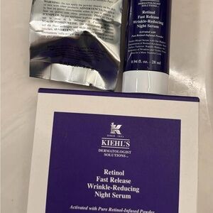 Kiehl's Retinol Night Serum Duo - Purple & White Packaging